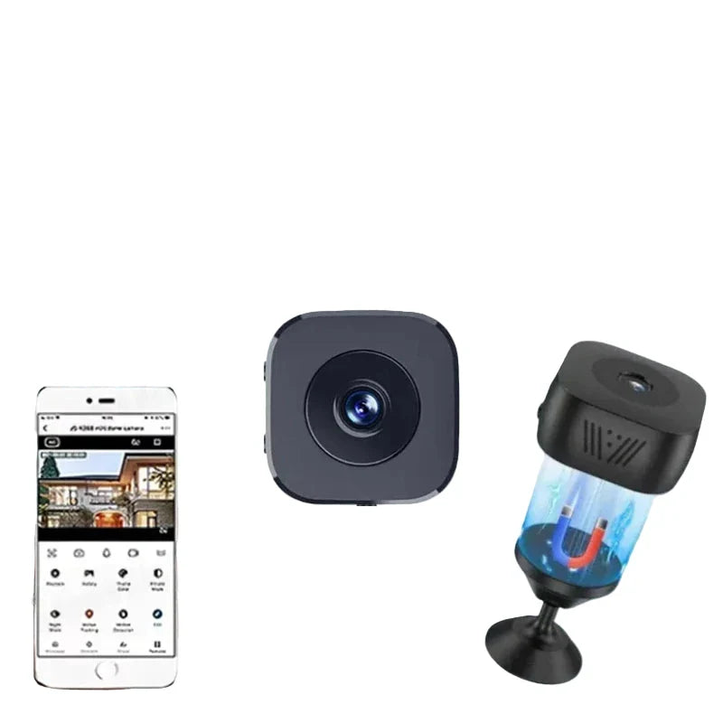 Mini Security Camera Wireless WiFi Surveillance Two Way Audio Motion Detection Infrared Night Vision 1080P Fall 2025