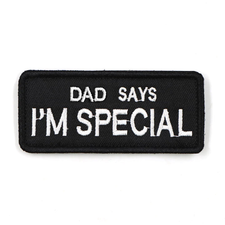 Service Dog Patch Black Harness Label Hook And Loop Fasteners Fall 2025 Easy On Off For Quick Identification