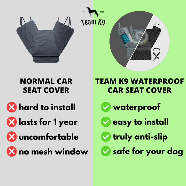 Car Seat Hammock Cover, Waterproof Non Slip Backseat Protector With Pockets, Free Safety Belt, Fall 2025 Travel
