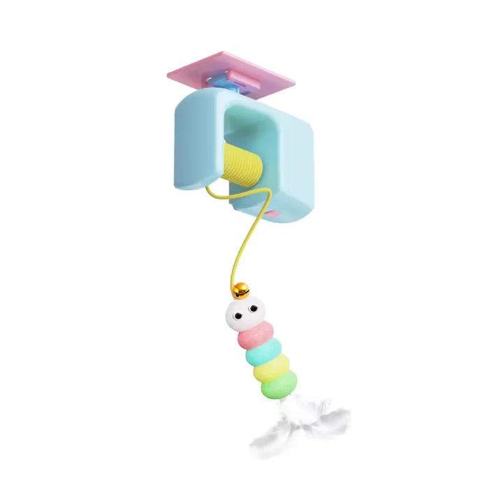 Rechargeable Cat Toy Interactive Hanging Door Bird Toy With Elastic Rope Stress Relief For Cats TikTok Viral Fall 2026