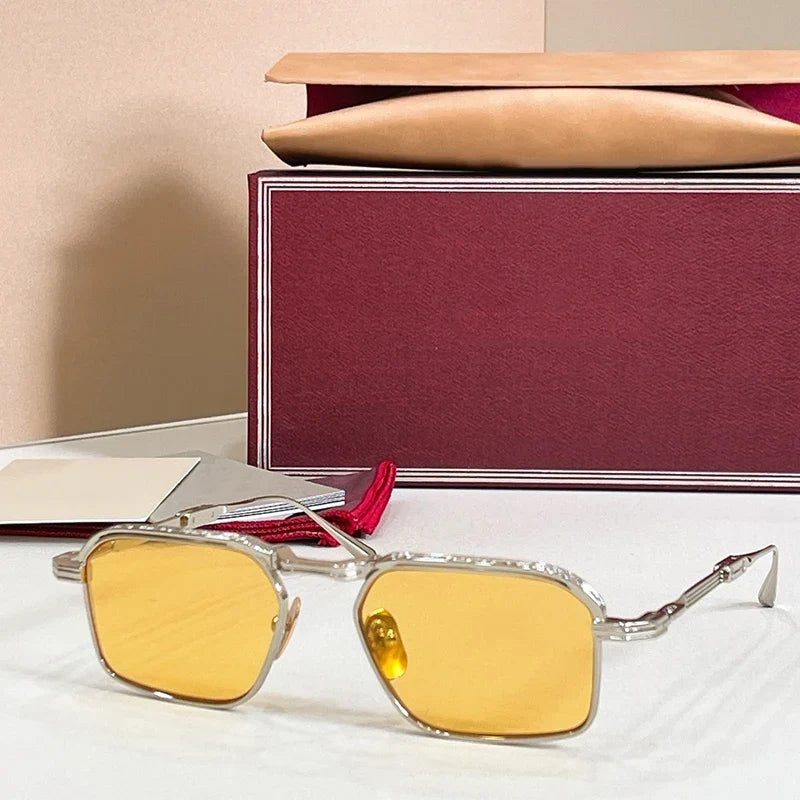 Foldable Sunglasses Square Frame UV400 Lenses Lightweight Eyewear Summer 2026 Trend