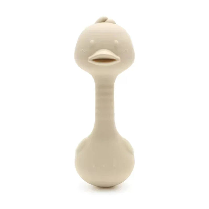 Silicone Rabbit Teether Rattle Newborn Sensory Toys