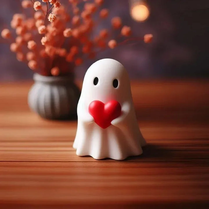 Middle Finger Ghost Statue Resin Halloween 2025 Centerpiece