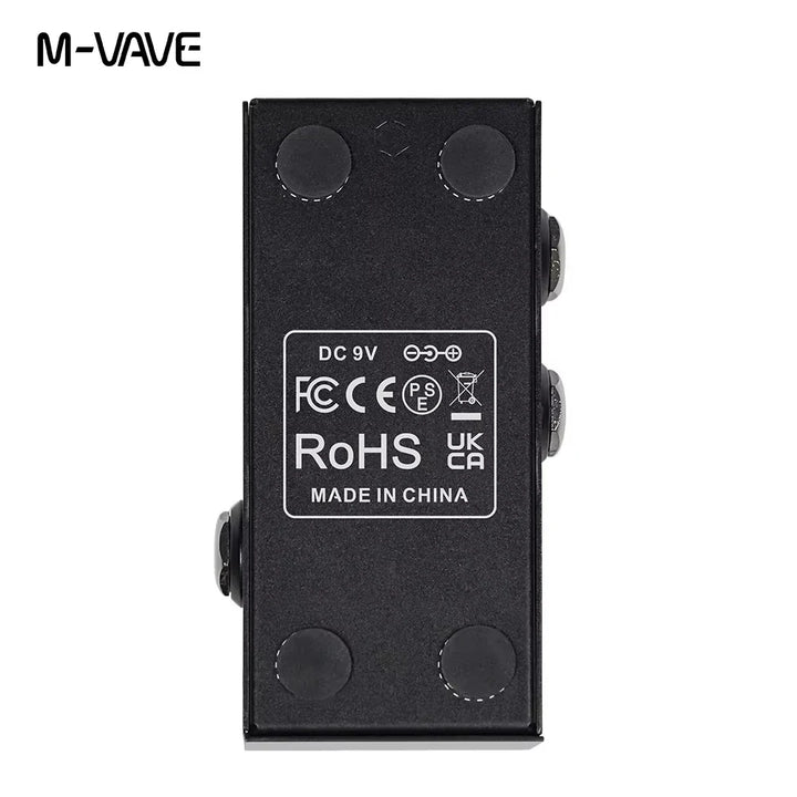 M-VAVE ABY Line Selector Pedal – True Bypass AB Box Mini Guitar Bass Channel Switch 2026
