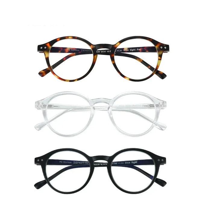 Blue Light Blocking Reading Glasses Presbyopic Computer Eyewear Anti-Glare Diopter 0 To 4.0 Back To School 2026