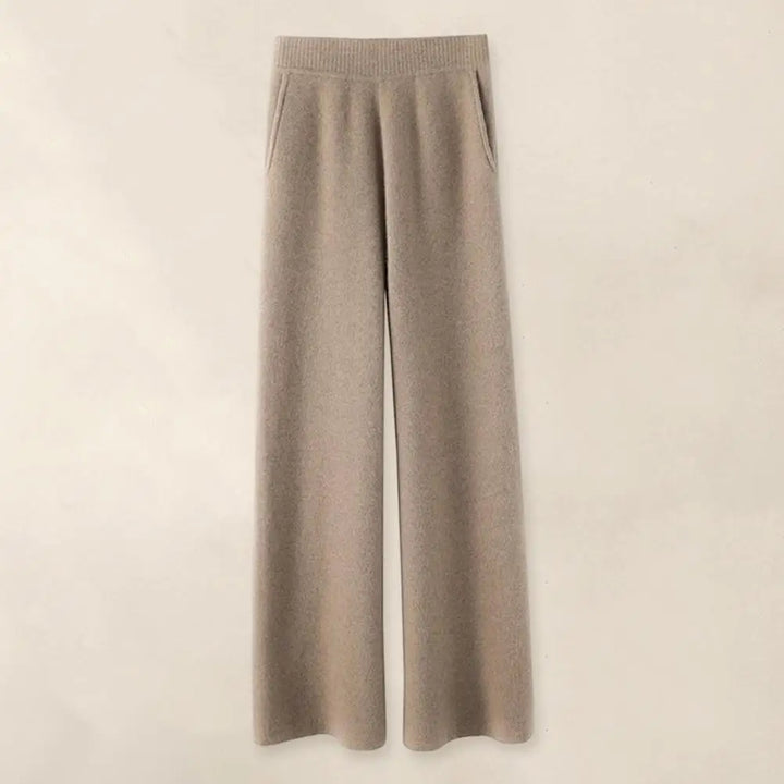 Drape High Waist Wide Leg Pants For Women Casual Loose Fit, Autumn Winter Pants