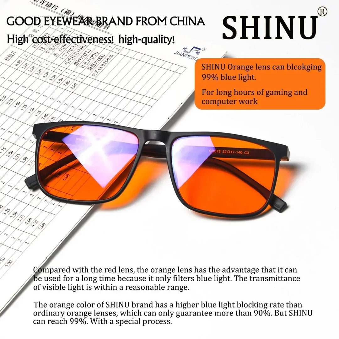 Blue Light Blocking Glasses Anti Eye Strain Eyewear For Screens TikTok Viral Fall 2026 Gift Idea
