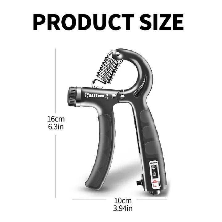 Adjustable Hand Gripper Fitness Equipment - Resistance, Strength Training Tool for Grip and Forearm