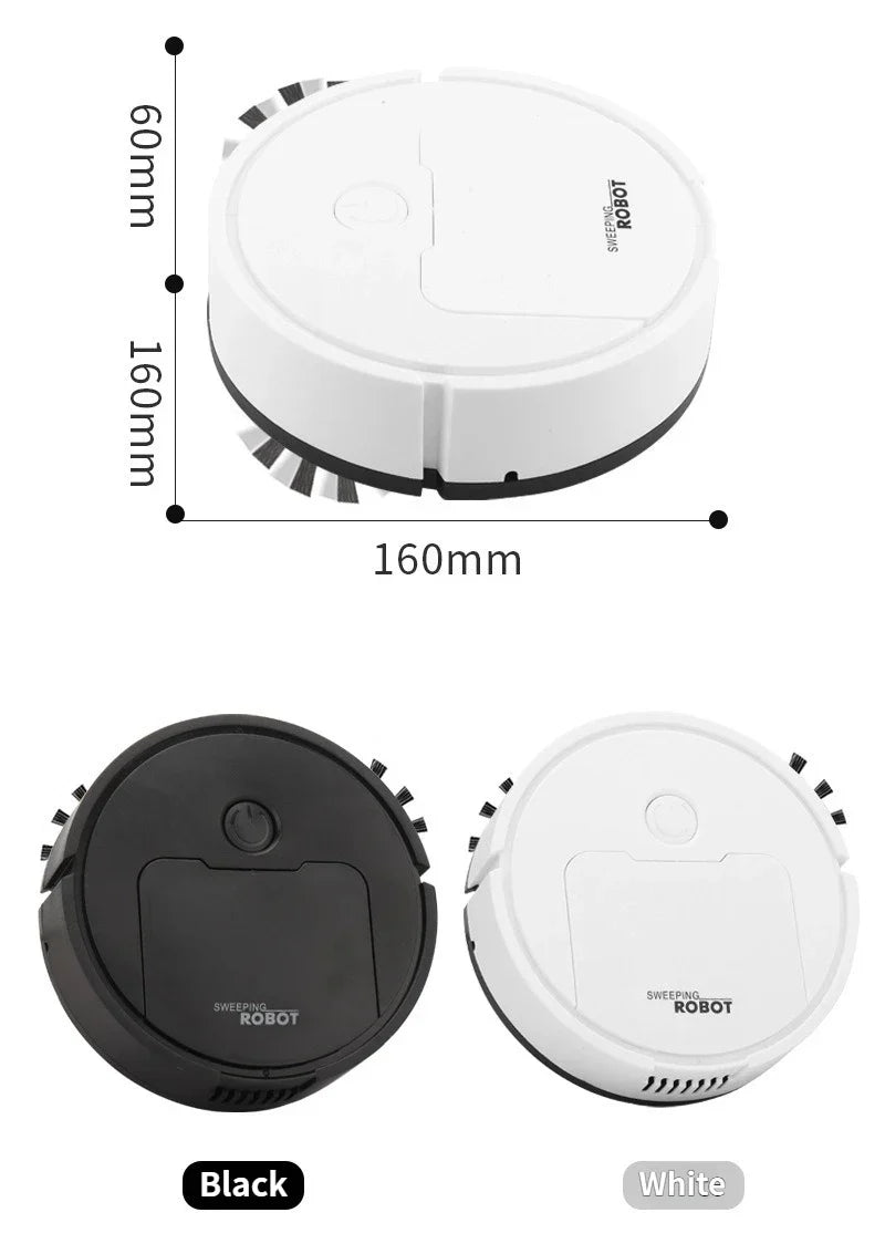 Suction Sweeping Robot 3 In 1 Mini Automatic Sweeper