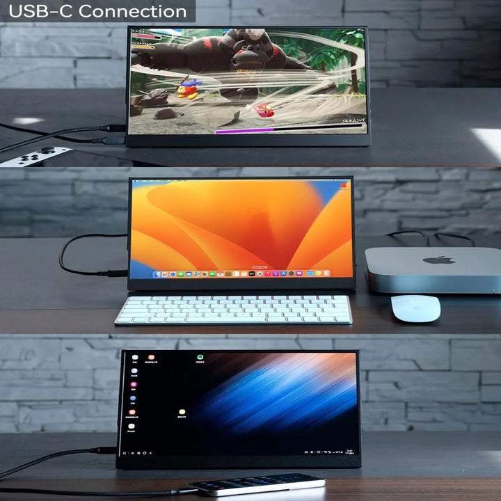 OLED 13.3 Inch Portable Monitor 1ms HDR 100 Percent DCI P3