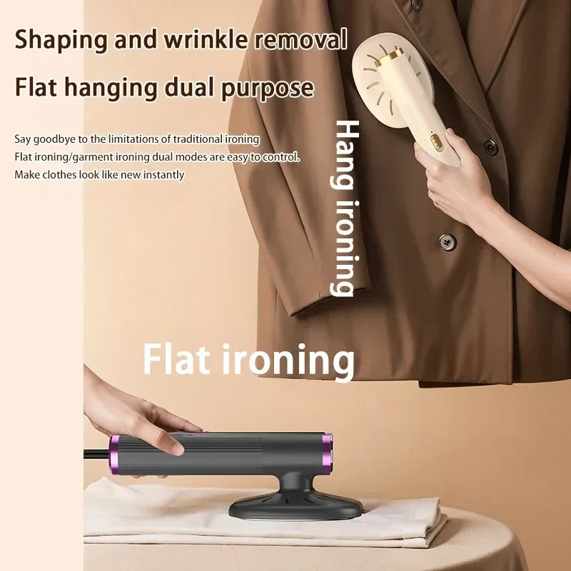Handheld Garment Steamer USB Portable Travel Clothes Press 3 Seconds Heating Back to School 2025 Travel Essential