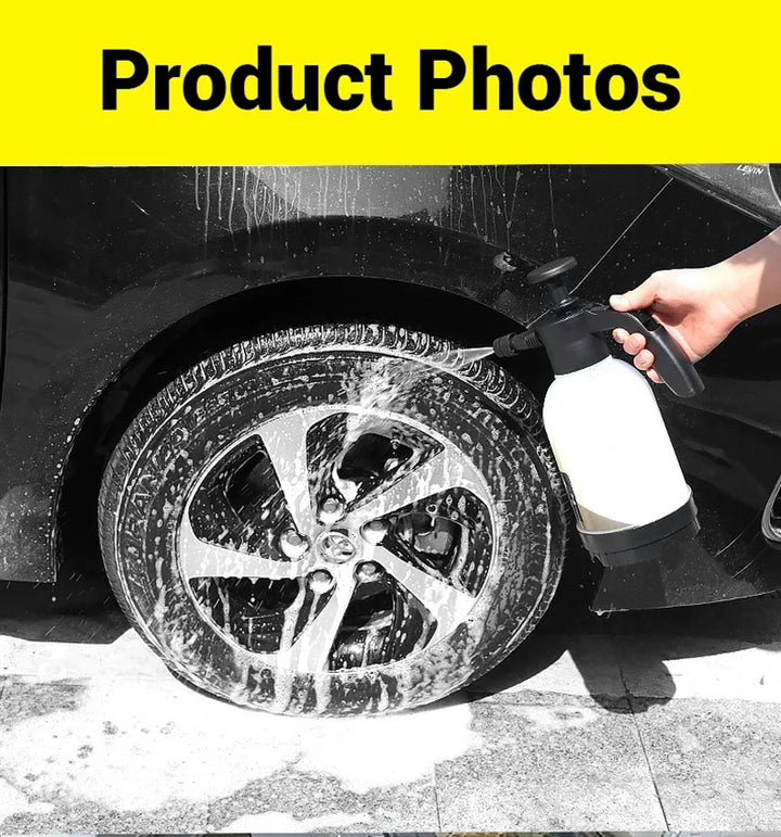 Car Wash Foam Sprayer Bottle Manual Air Pressure Gun