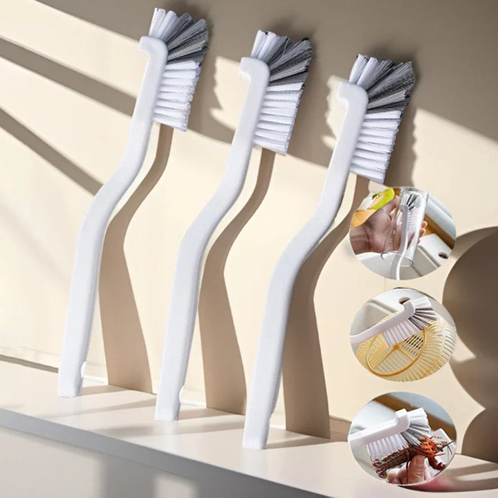 Long Handle Sink Brush for Household Cleaning - Cup Brush with Elbow Design