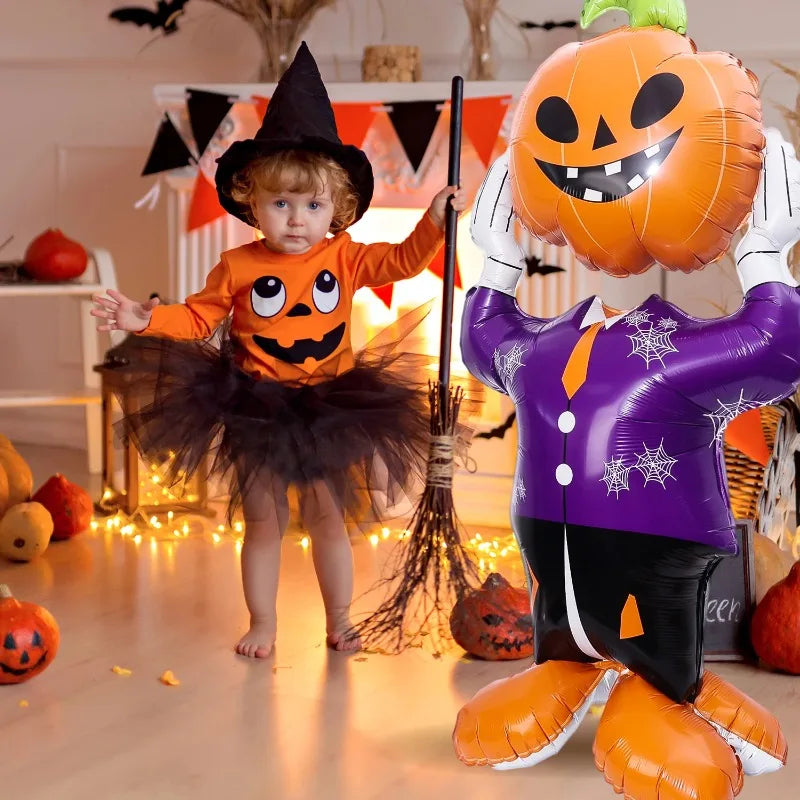 Halloween Balloons Giant Foil Standee Party Decor 2025