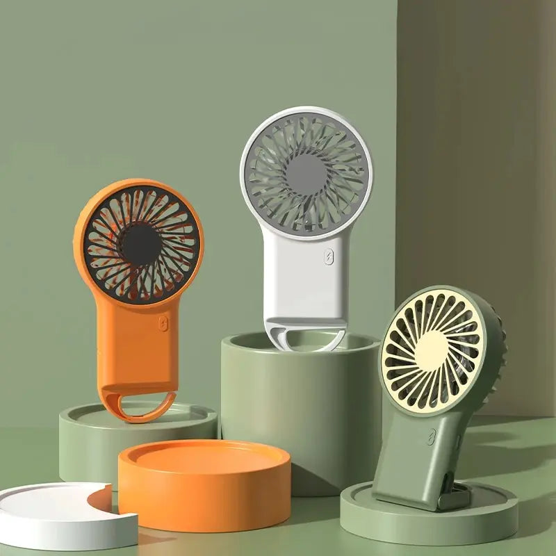 Mini Wind Portable USB Desktop Fan with Hook