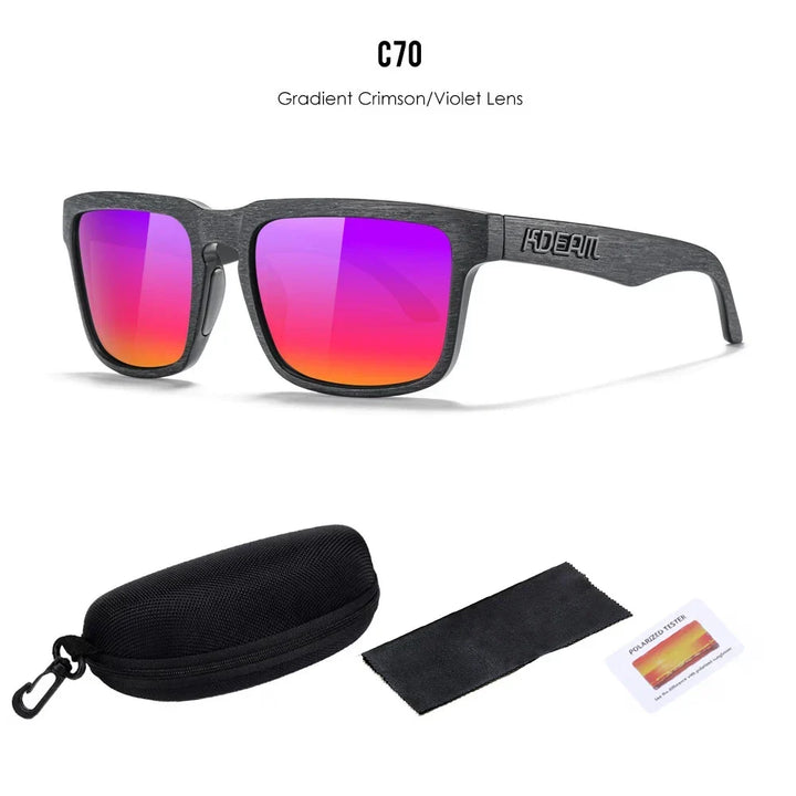 Polarized Sunglasses Unisex Outdoor Eyewear Summer 2026 Trend Mirror Lens Lightweight UV Protection Gift Idea