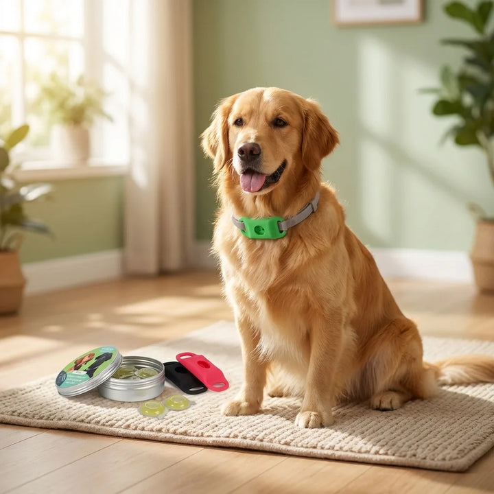 Natural Extract Pet Flea &amp; Tick Repellent Collar Tag Dogs Cats All Seasons Safe Wearable