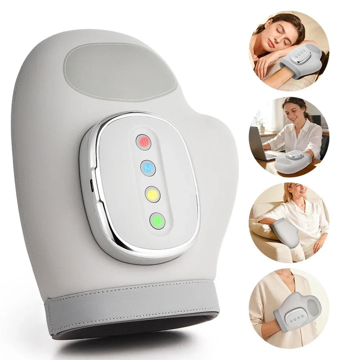 Electric Air Pressure Hand Massager – Finger Airbag Compress Thumb Acupoint Palm Kneading Glove 2026