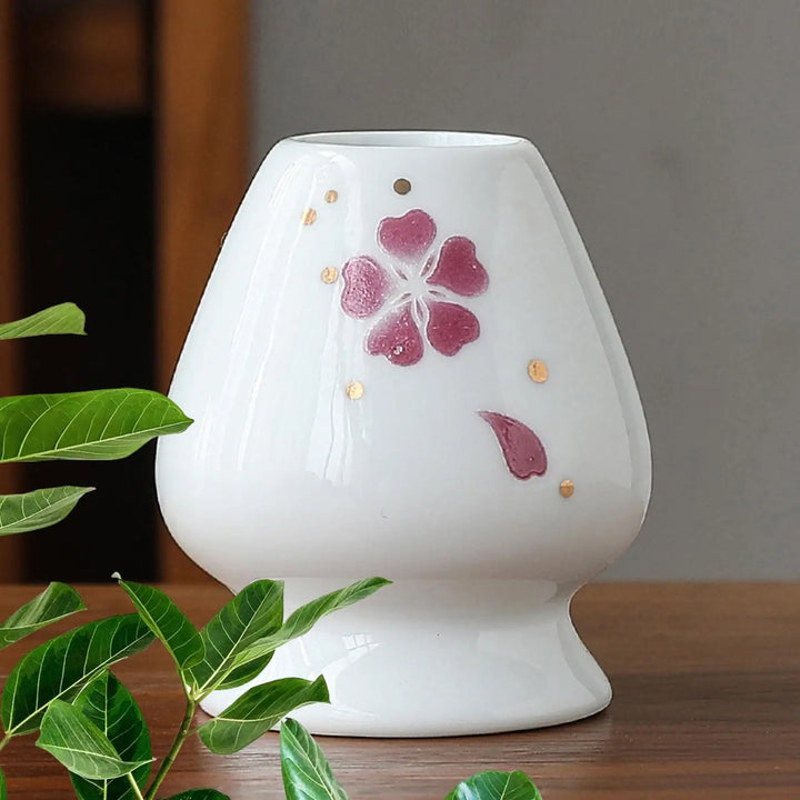 Matcha Whisk Stand Handcrafted Ceramic Holder Tea Ceremony