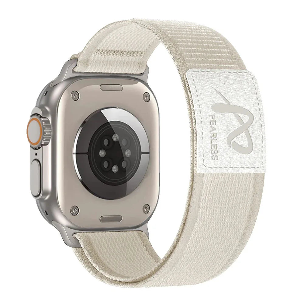 Nylon Trail Loop Apple Watch Band - Breathable Sport Strap for Ultra 3 2, Series 11 10 9 8 7 41-49mm