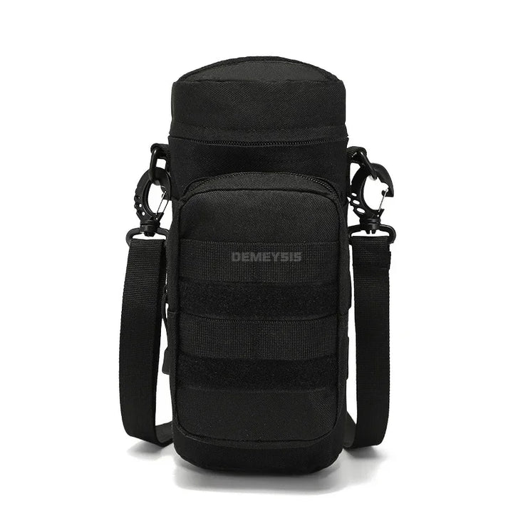 Water Bottle Pouch Waist Bag Tactical MOLLE 1L Capacity Hiking Camping Fall 2025