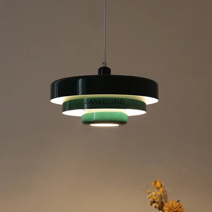 Pendant Lamp Retro Danish Chandelier - Fall 2026 Decor for Cafes and Homes, Cozy Ambient Lighting