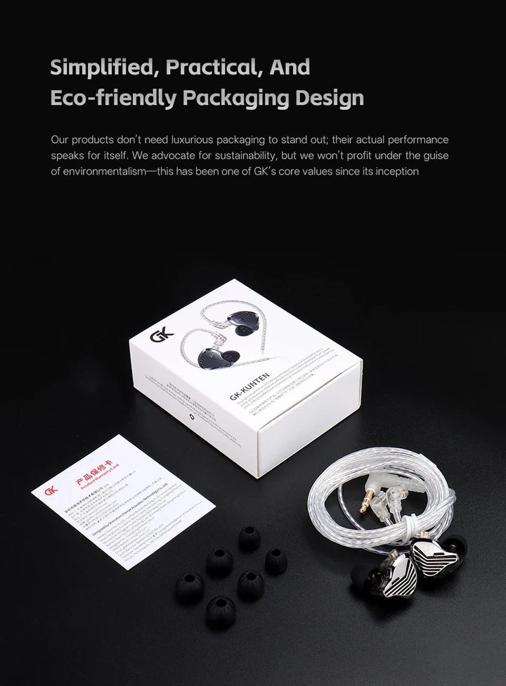 Earphones Dynamic Driver HiFi Earbuds With Detachable Cable For DJ Use Summer 2026 Trend