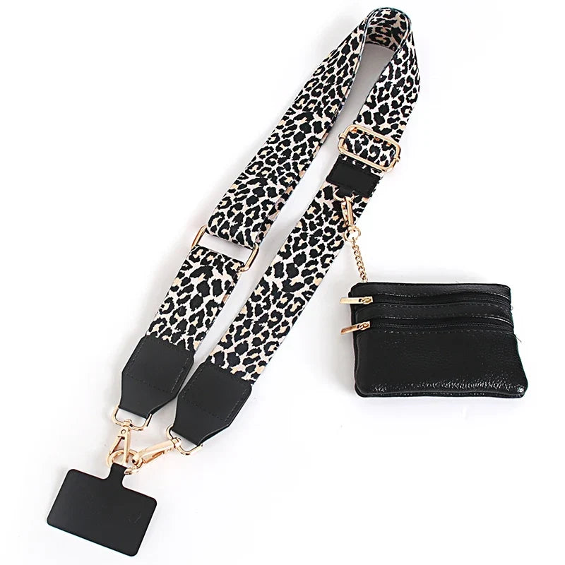 Phone Lanyard With Zipper Pocket And Storage Bag – Adjustable Wide Nylon Straps For Hands-Free Travel 2026