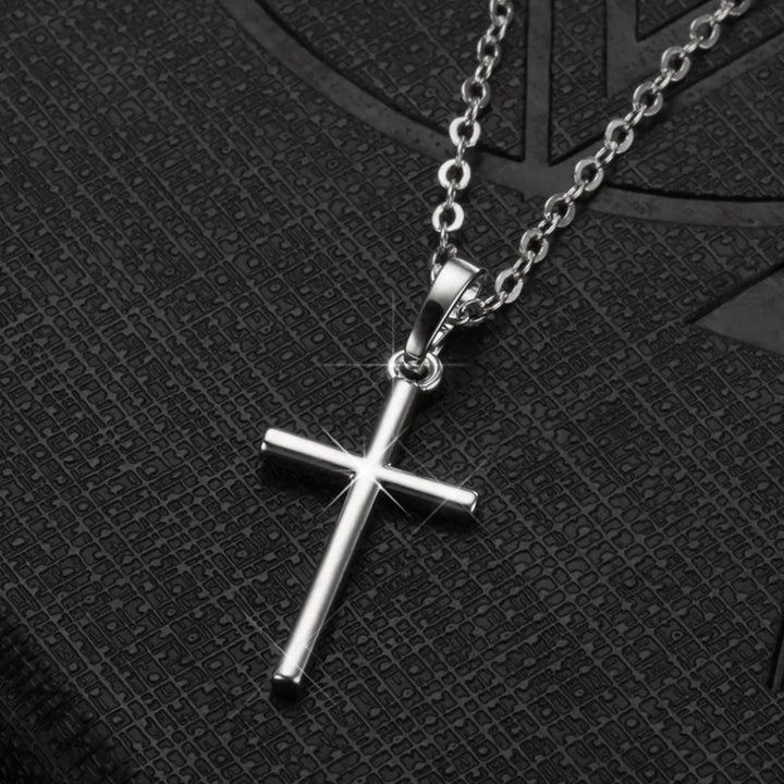 Cross Necklace Pendant jewelry Unisex Long Chain Christian Charm Gift Idea Summer 2026 Trend