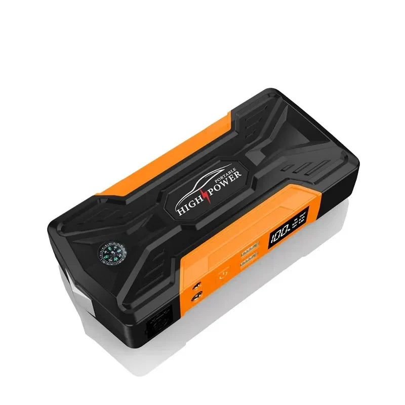 Car Jump Starter With Pump Portable 12V Emergency Power Bank Kit 99800mAh Fall 2025 Gift