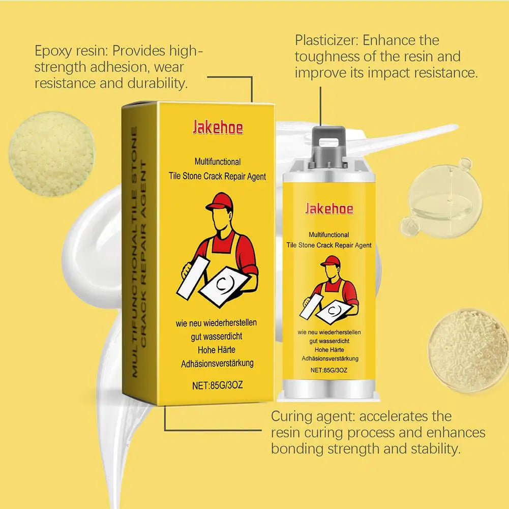 Tile Crack Repair Kit Silicone Sealant Multifunctional Tile Stone Repair Agent DIY Home Improvement Fall 2026