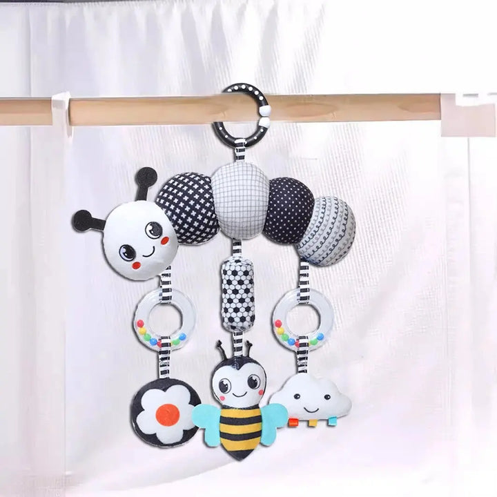 Baby Rattle Stroller Hanging Toy Newborn Sensory Toys