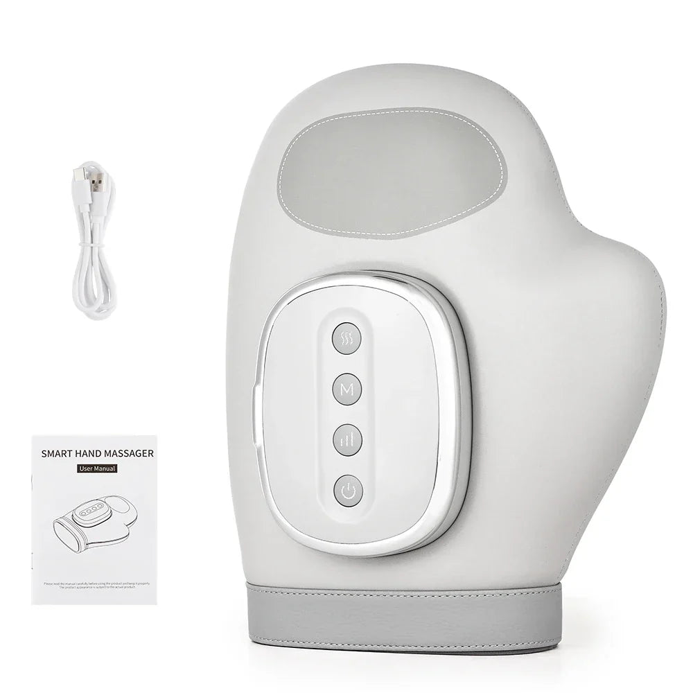 Electric Air Pressure Hand Massager – Finger Airbag Compress Thumb Acupoint Palm Kneading Glove 2026