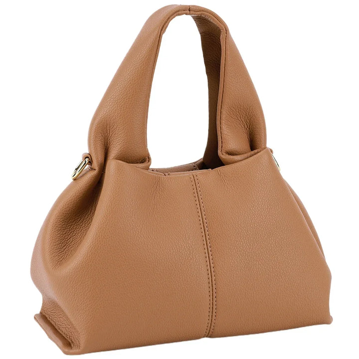 Fashion Clouds Shoulder Bag PU Leather Retro Crossbody Bag for Ladies, Perfect Lunchbox Tote