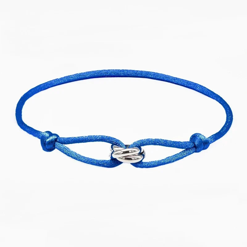 Bracelet Rope Chain Wrap Bracelet Adjustable Unisex jewelry 3 Metal Buckle Fall 2026 Trend Gift