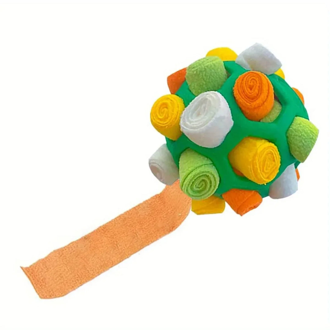 Dog Snuffle Ball Toy – Bite Resistant Rubber Interactive Nose Work Foraging Enrichment Toy for Dogs 2026