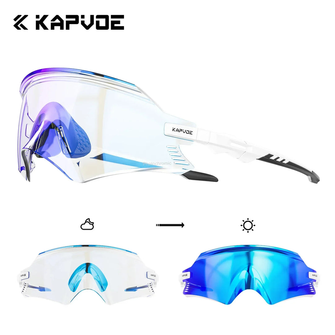 Photochromic Cycling Sunglasses Outdoor Eyewear Fall 2026 Trend UV400 Protection for Roads and Trails