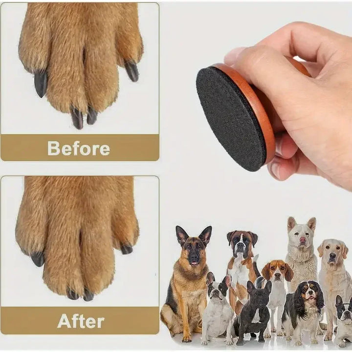 Wooden Dog Nail Scratching Board – Manual Pet Claw File Grinding Care Tool for Puppy Outdoor Indoor 2026