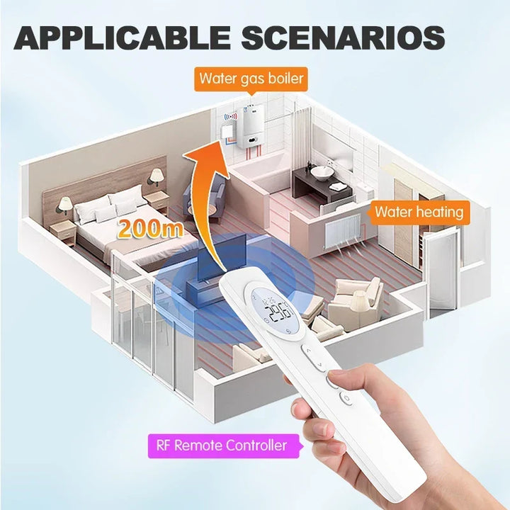 Smart Thermostat WiFi RF433 - Temperature Controller For Gas Boilers And Floor Heating, Fall 2025 Energy Saving