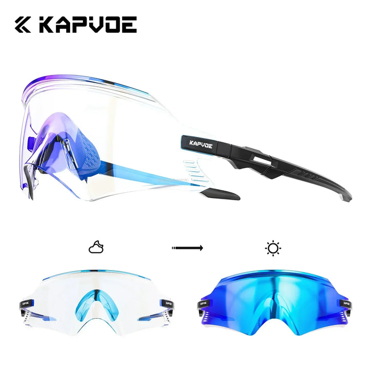 Photochromic Cycling Sunglasses Outdoor Eyewear Fall 2026 Trend UV400 Protection for Roads and Trails