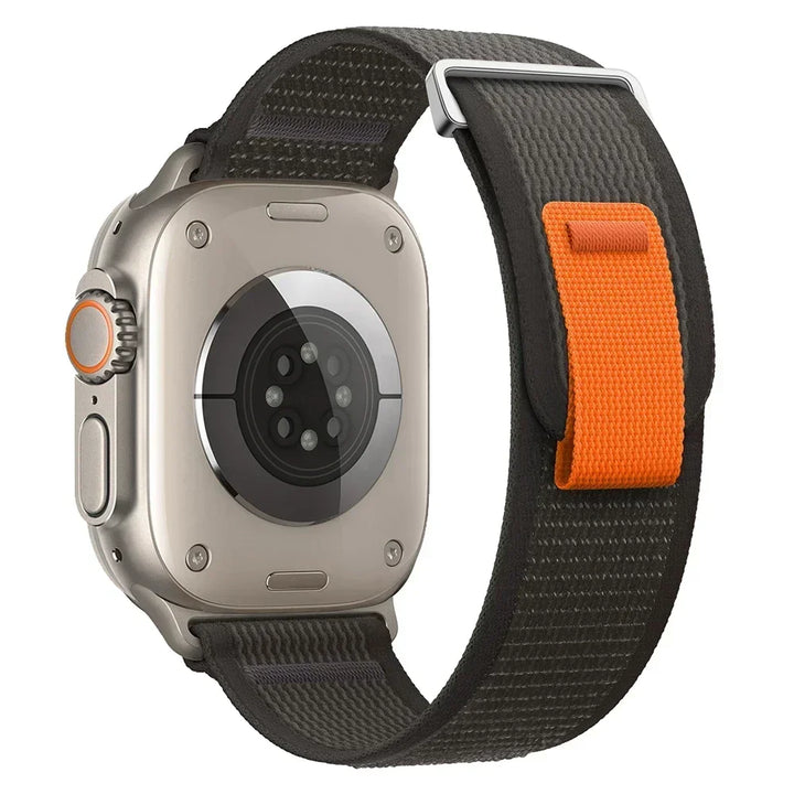 Nylon Trail Loop Apple Watch Band - Breathable Sport Strap for Ultra 3 2, Series 11 10 9 8 7 41-49mm