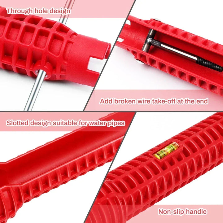 8 In 1 Multi-Purpose Magic Wrench for Home Tools - Plumbing &amp; Faucet Installation Gadget