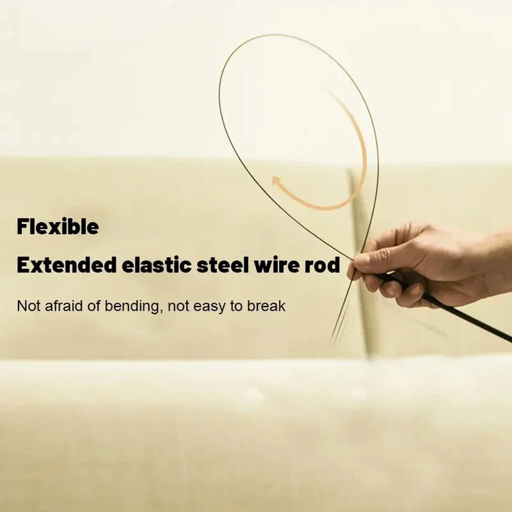 Simulated Bird Cat Toys - Upgraded Feather Teasing Stick, Long Rod with Steel Wire, Cat Safe Fun