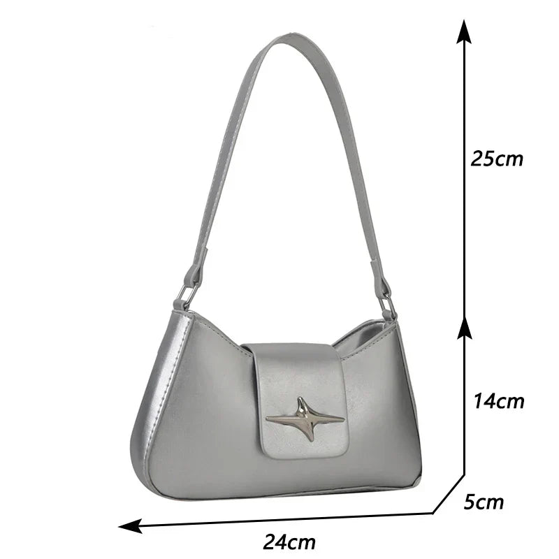 Shoulder Bag - Small Purse, Y2K Retro Style, Fall 2026 Trend, Daily Use Unisex Handbag Gift