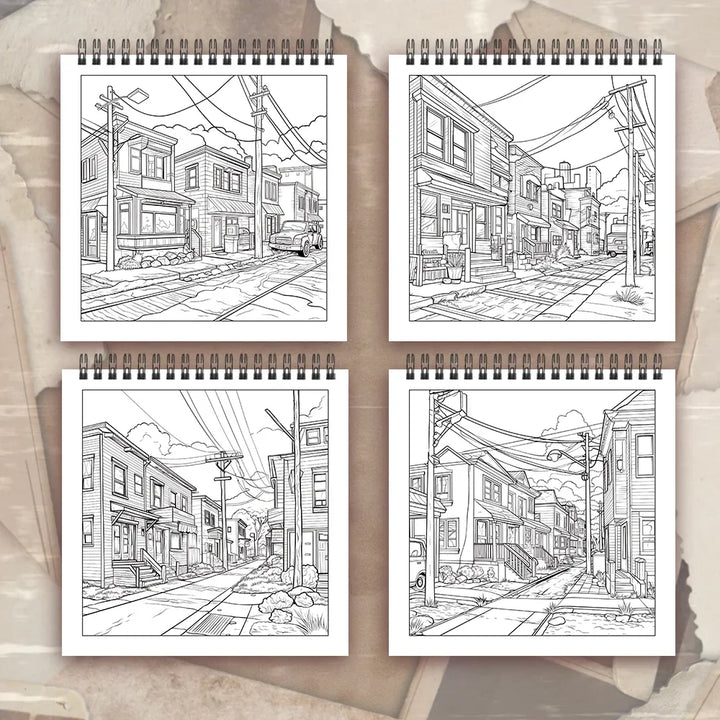 Adult colouring Book Spiral Bound 30 Sheets 8.3 By 8.3 Inches Holiday Gift Idea For Relaxation 2025