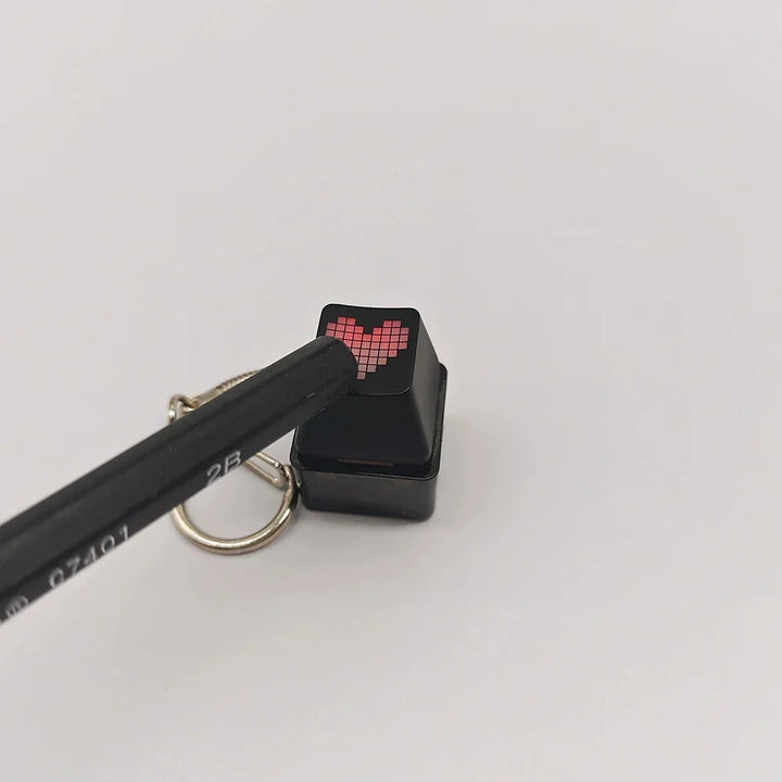 Mechanical Keyboard Keychain RGB Mini Tester Stress Toy