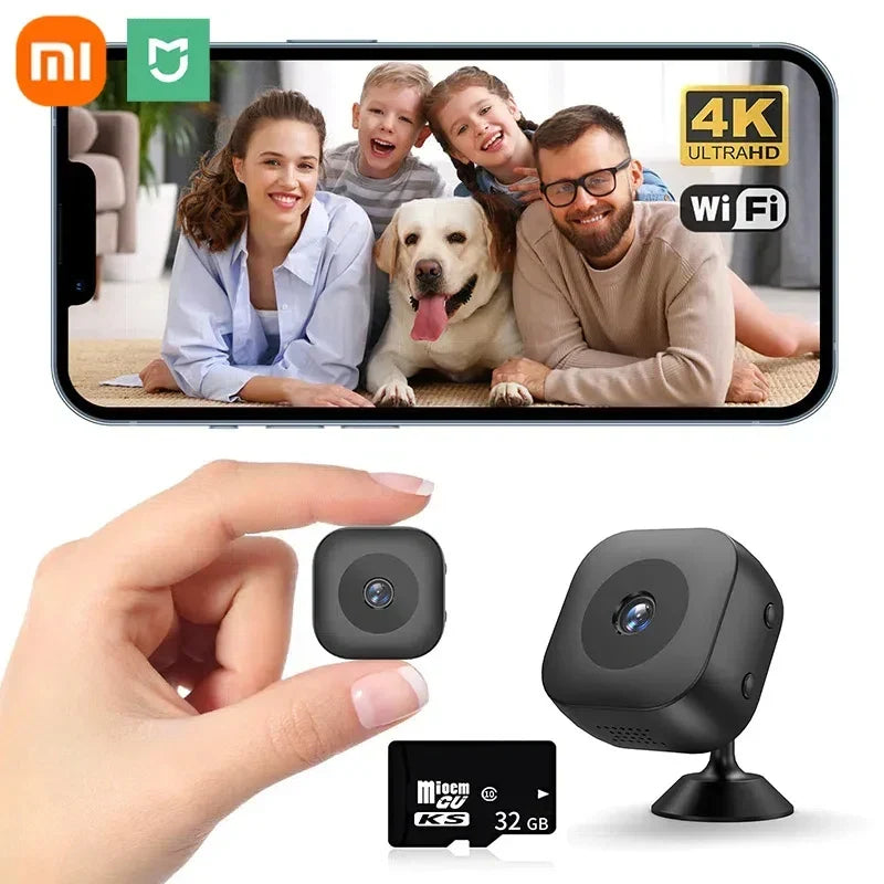 Mini HD Security Camera WiFi Remote Monitor 1080P Night Vision Motion Detection Smart Home Fall 2025 Gift