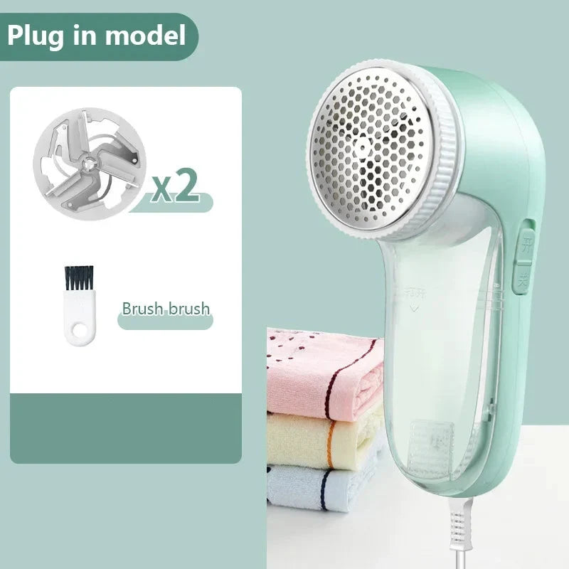 Household Clothes Electric Lint Remover USB Fabric Shaver Trimmer for Clothing Fluff Pellets