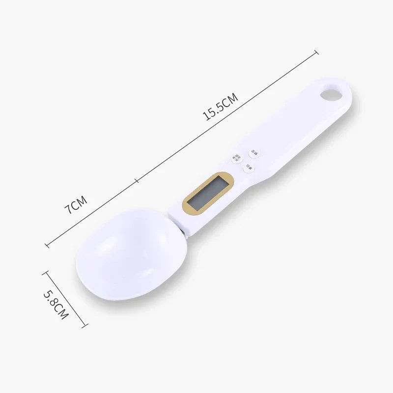 Electronic Kitchen Scale 500g 0.1g LCD Digital Spoon Scale for Food and Baking Measurement Tool