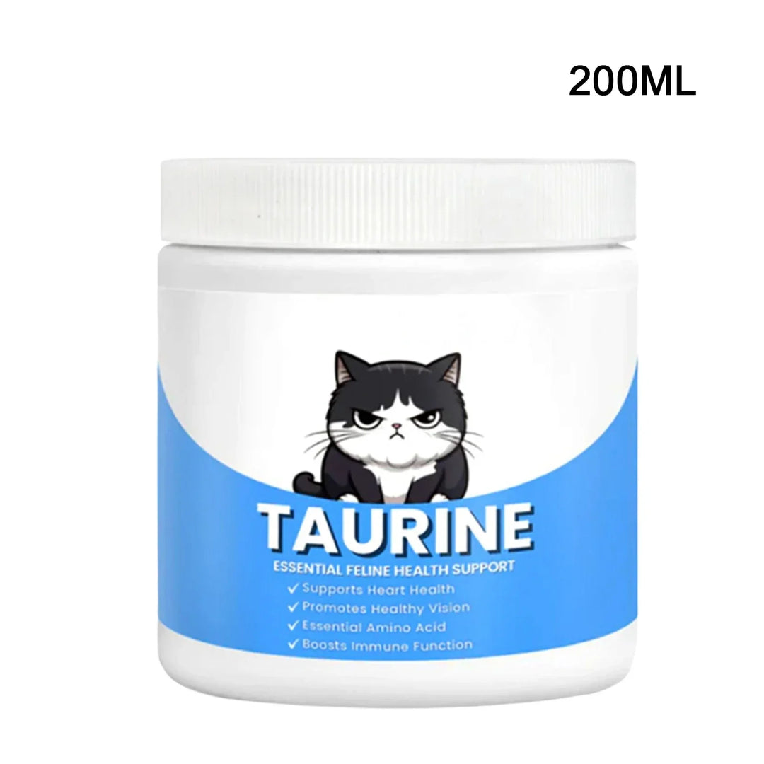 Taurine Powder Supplement for Cats 200ml – Heart Support Immune Eye Health Organic Kitten Formula 2026